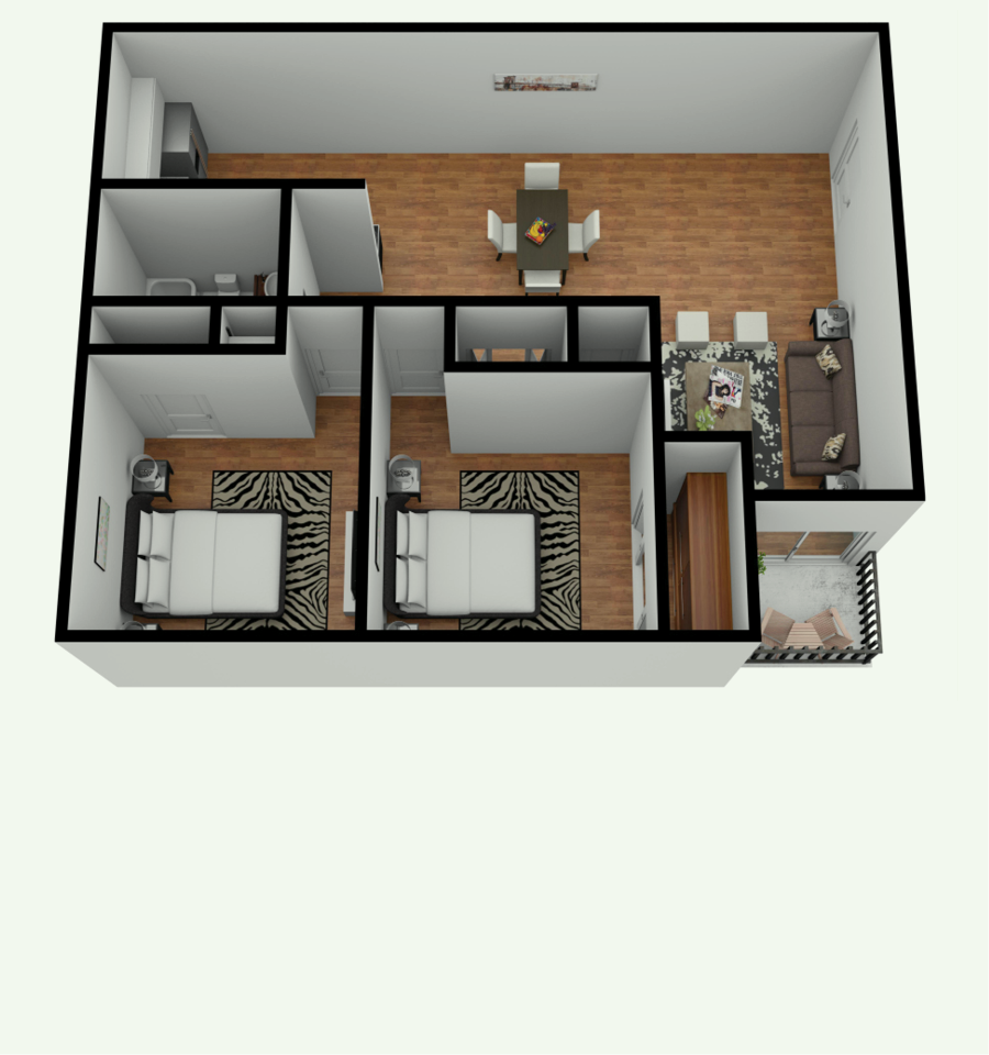 Two Bedrooms